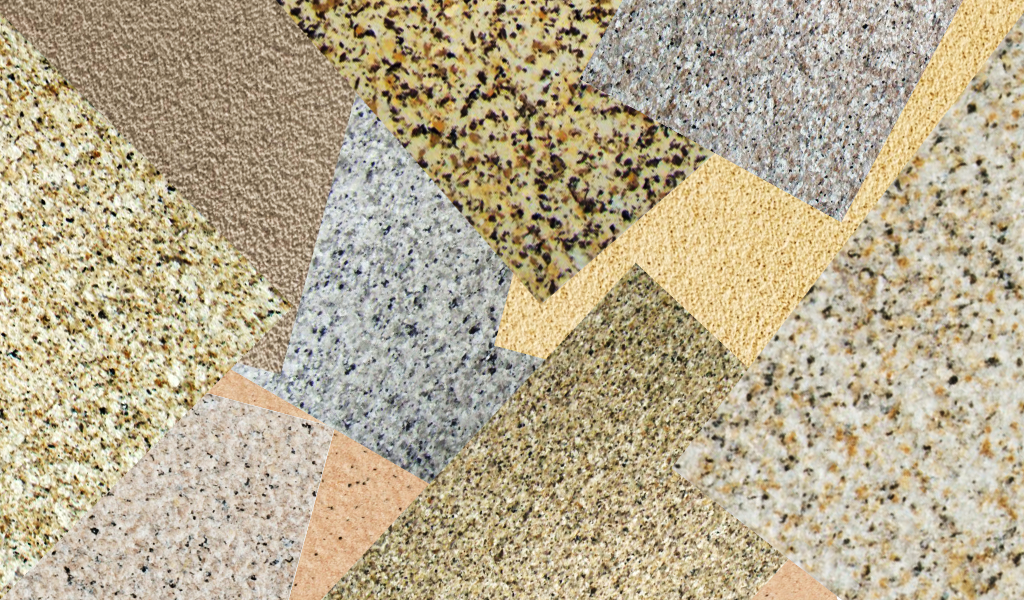 Various finishes (wood grain, stone grain, terracotta)